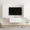 vidaXL Set dulapuri TV, 3 piese, alb, lemn prelucrat 3078658