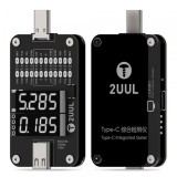Tester Voltaj 2UUL PW32, USB-C