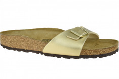 Papuci flip-flop Birkenstock Madrid BF 1016107 de aur foto