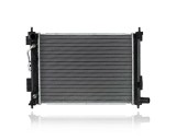 Radiator apa Kia Rio, 01.2017-; Stonic, 2017- Cv Automata; Motor 1,2/1,4/1,6 Benzina, Aluminiu/Plastic Brazat, 500x372x16, SRL, OE: 25310h9050,, SRLine