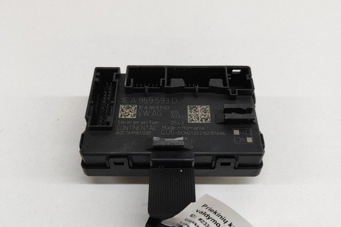 Modul de control ușă st&acirc;nga față VW ID.3 E11 2021 OEM: 1EA959593D,1EA959593,A2C7695831200 23315129