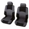 Set Huse Scaun Universale Fata Classic Petex Gri