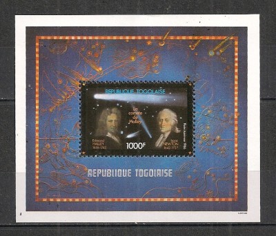 Togo.1986 Cometa Halley-Bl. ST.302 foto
