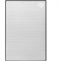 HDD Extern Seagate One Touch 1TB, 2.5, USB 3.2 Gen 1, Aluminiu, Argintiu