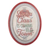 Cumpara ieftin Decoratiune Craciun, suspendabila, metal multicolor 62x2x47 cm