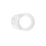Protectie maner, opritor usa, antisoc, antizgarieturi, 3.1x2.4x1.7 cm, silicon, transparent FMD308