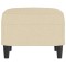 Taburet, crem, 60x50x41 cm, material textil - 4