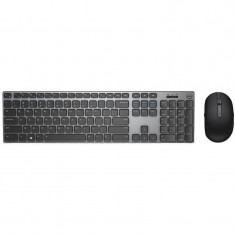 Kit tastatura si mouse Dell KM717 Wireless Negru/Gri foto
