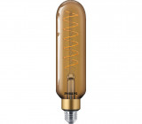 Cumpara ieftin Bec LED vintage (decorativ) Philips Classic Gold Giant T65, EyeComfort, E27, 7W