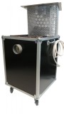 Masina fum greu cu gheata carbonica MFg5.60 , 2+2kW.Reglaj dozare fum.