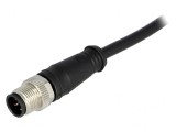 Mufă M12 PIN 5 tată 5m IP67 60V 4A