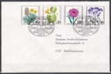 Germania 1980 - Timbre de caritate - Flori și plante, Scrisoare