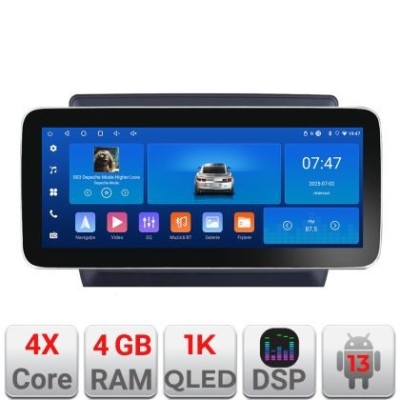 Navigatie Isuzu DMAX 2020- K-DMAX20 Edotec 4+64 12.3 inch Incell 1K android Wifi 5Ghz gps internet Co CarStore Technology foto