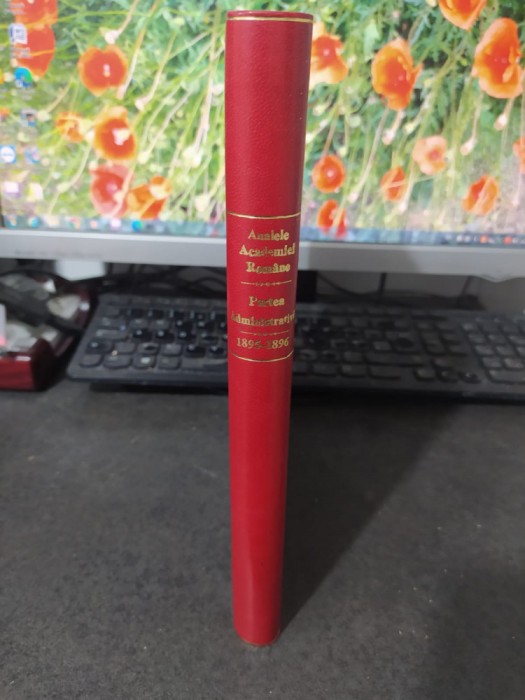 Analele Academiei Rom&acirc;ne seria II tomul XVIII Partea Administrativa 1895-96 022