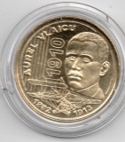 50 BANI 2010 AUREL VLAICU UNC IN CAPSULA