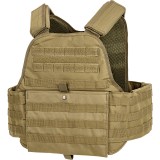 Vesta Tactica BATTLE-VEST Plate Carrier Coyote Mil-Tec