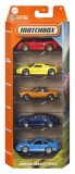 MATCHBOX SET 5 MASINUTE METALICE PORSCHE HEROES SCARA 1:64 SuperHeroes ToysZone, Mattel