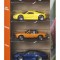 MATCHBOX SET 5 MASINUTE METALICE PORSCHE HEROES SCARA 1:64