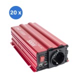 Set 20 buc Invertor Auto PNI L650W 12V/24V la 230V 500W cu USB