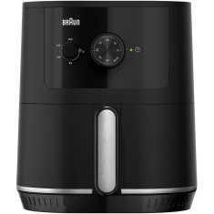 Friteuza cu aer cald, fara ulei, Braun Multifry 3 HF3000, 1500W, 4.3L, tehnologie RealAir, 12 functii de gatire, temperatura ajustabila, timer, negru