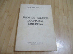 DUMITRU STANILOAE--STUDII DE TEOLOGIE DOGMATICA ORTODOXA - 1991 foto