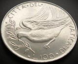 Cumpara ieftin Moneda 100 LIRE - VATICAN, anul 1975 * cod 960 - Papa Paul VI-lea = UNC, Europa