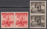 ROMANIA 1952 LP 331 LUNA PRIETENIEI ROMANO-SOVIETICE PERECHE SERII MNH