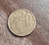 C50 - Moneda foarte veche - 20 centi - Africa de Sud - 2003