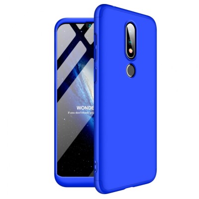 Husa NOKIA 6.1 (2018) - GKK 360 Full Cover (Albastru) foto