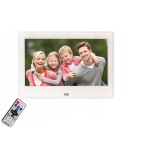 Ramă foto digitală cu difuzor 230V albă Sencor + telecomandă