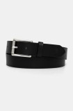 U.S. Polo Assn. curea de piele Hitchcock barbati, culoarea negru, AIUH32315MHA