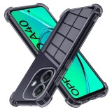 Husa Oppo A40 4G Asteroid GSM Shockproof Clear Silicone, fumuriu