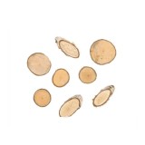 Set de creatie, buturugi de lemn, 8 bucati