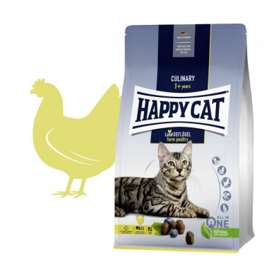 Happy Cat Culinary Land-Gefl&amp;uuml;gel / Păsări de curte 10 kg foto