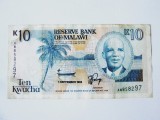 Malawi 10 Kwacha 1992 la aproape jumatate de pret