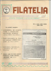 Romania, revista Filatelia nr. 6/1990 (409) foto