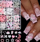 Figurine 3D volumetrice pentru manichiură, set D1