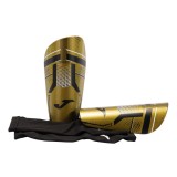 Aparatori Fotbal Joma J-PRO Auriu, Protectie Tibie, Cadru Rigid Polipropilena, Interior EVA, Fixare Compresie Respirabila