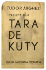 Tablete din tara de kuty - Tudor Arghezi foto