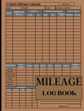 Mileage Log Book for Taxes: Mileage Odometer For Small Business And Personal Use Automotive Daily Tracking Miles Record Book / Odometer Tracker Lo