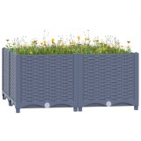 Gossi strat inaltat, 80x80x38 cm, polipropilena