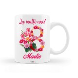 Cana alba personalizata pentru 8 Martie -Ziua femeii, &quot;La multi ani!&quot;, INOVATIX&reg;. 330ml, Oem