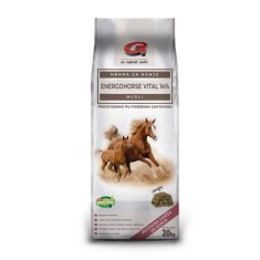 Muesli pentru cai, Gebi, Energohorse Vital 14%, fara ovaz, fara OMG, 15kg