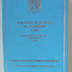 ANUARUL STATISTIC AL ROMANIEI , ROMANIAN STATISTICAL YEARBOOK , 1996 , EDITIE IN ROMANA SI ENGLEZA