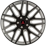Set 4 Capace Roti 17 inchi (R17) Dakar Negru-Gri, Compatibile Cu Mitshubisi