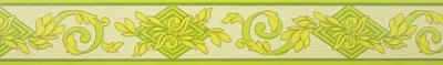 Bordura decorativa pentru tapet, clasic, verde, 5.3cm x 10m, F802-145 foto