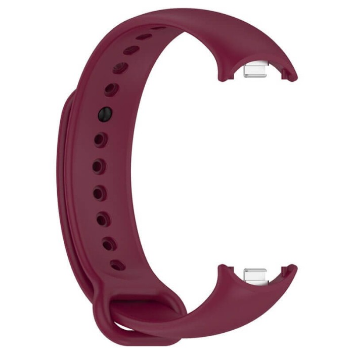 Curea Edman compatibila Xiaomi Mi Band 8/Mi Band 9, Visiniu