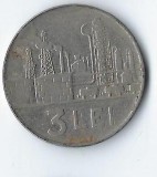 Moneda 3 lei 1966 - Romania