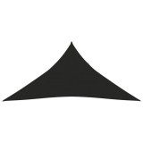 Gossi panza parasolar, negru, 4x4x4 m, hdpe, 160 g/m2