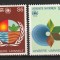 TIMBRE 142 9, ONU, VIENA, 1982, MEDIUL NOSTRU INCONJURATOR.